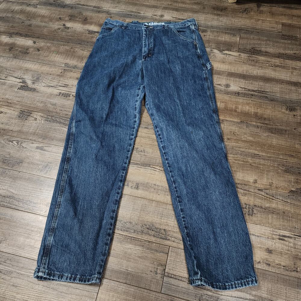 Gander Mountain men's jeans 36x34 dark blue wash 2261